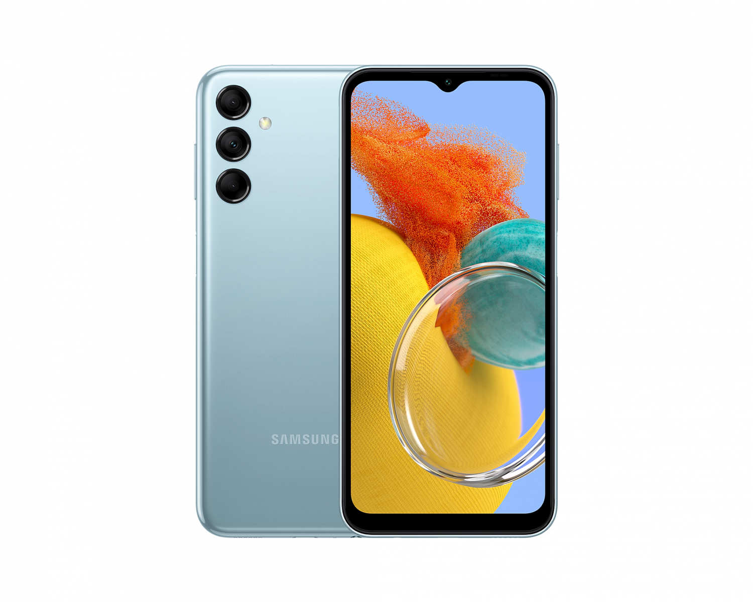 Смартфон Samsung M14 4/64GB Light Blue, купить в Москве, цены в  интернет-магазинах на Мегамаркет