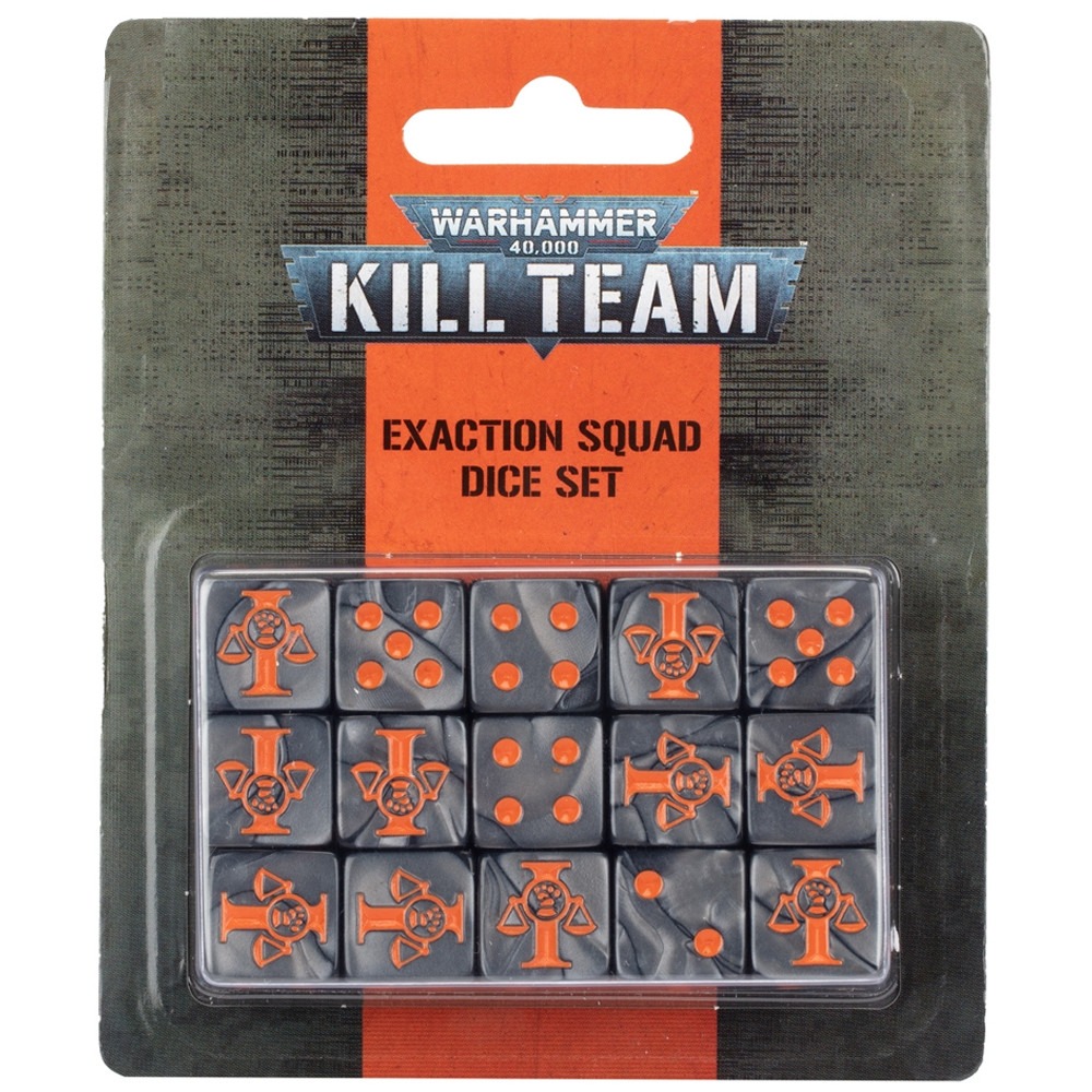 Набор кубиков для игры Games Workshop Warhammer 40000 Kill Team Exaction  Squad Dice 103-28 – купить в Москве, цены в интернет-магазинах на Мегамаркет