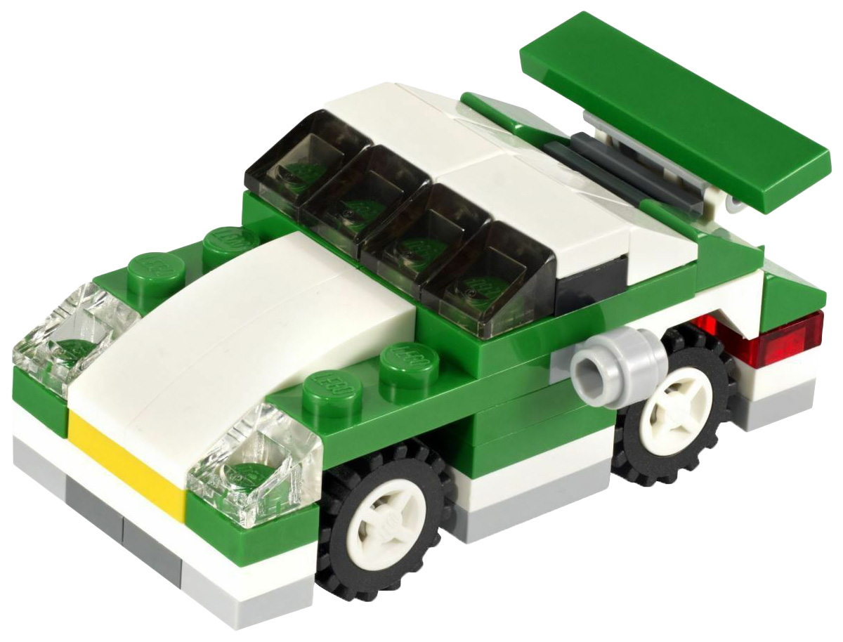 Купить конструктор LEGO Creator 6910 Мини спортивный автомобиль, цены в  Москве на Мегамаркет | Артикул: 100030539072