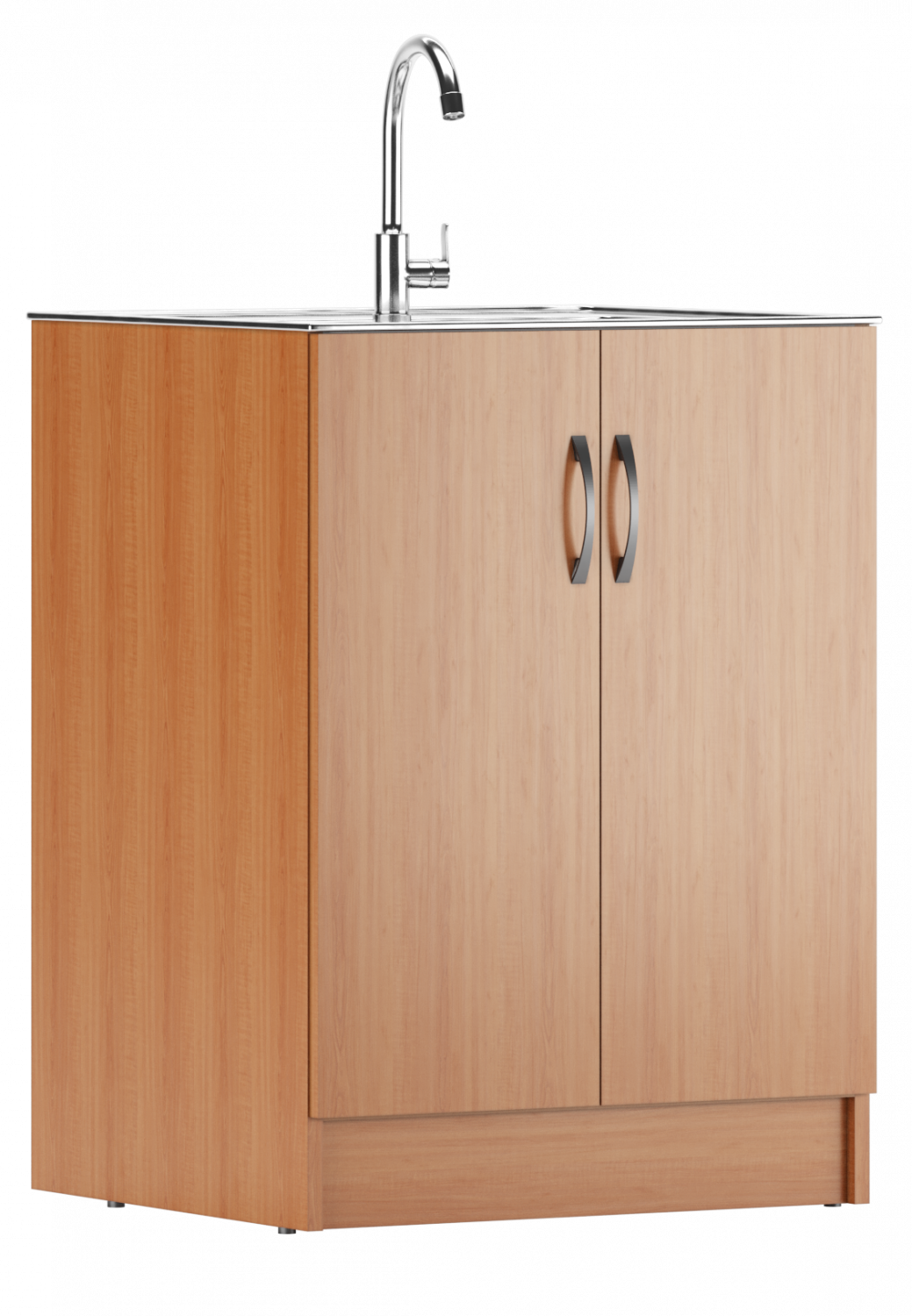 Тумба под нержавеющую мойку Домино 60х60 вишня - купить в Москве, цены ...