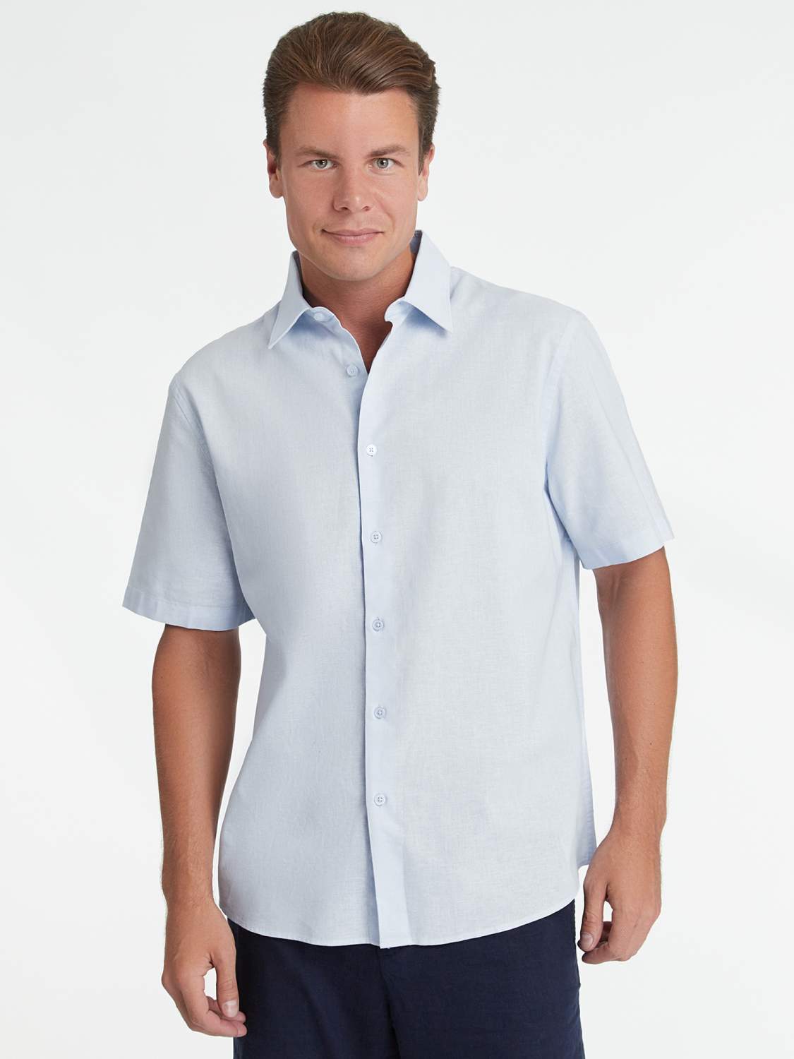 Страница 4 - Рубашки с коротким рукавом мужские - Мегамаркет