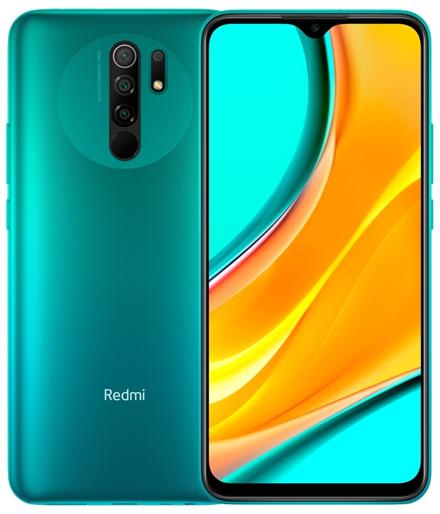 Смартфон Xiaomi Redmi 9 3/32GB Green (A340) - купить в Tehhouse, цена на  Мегамаркет