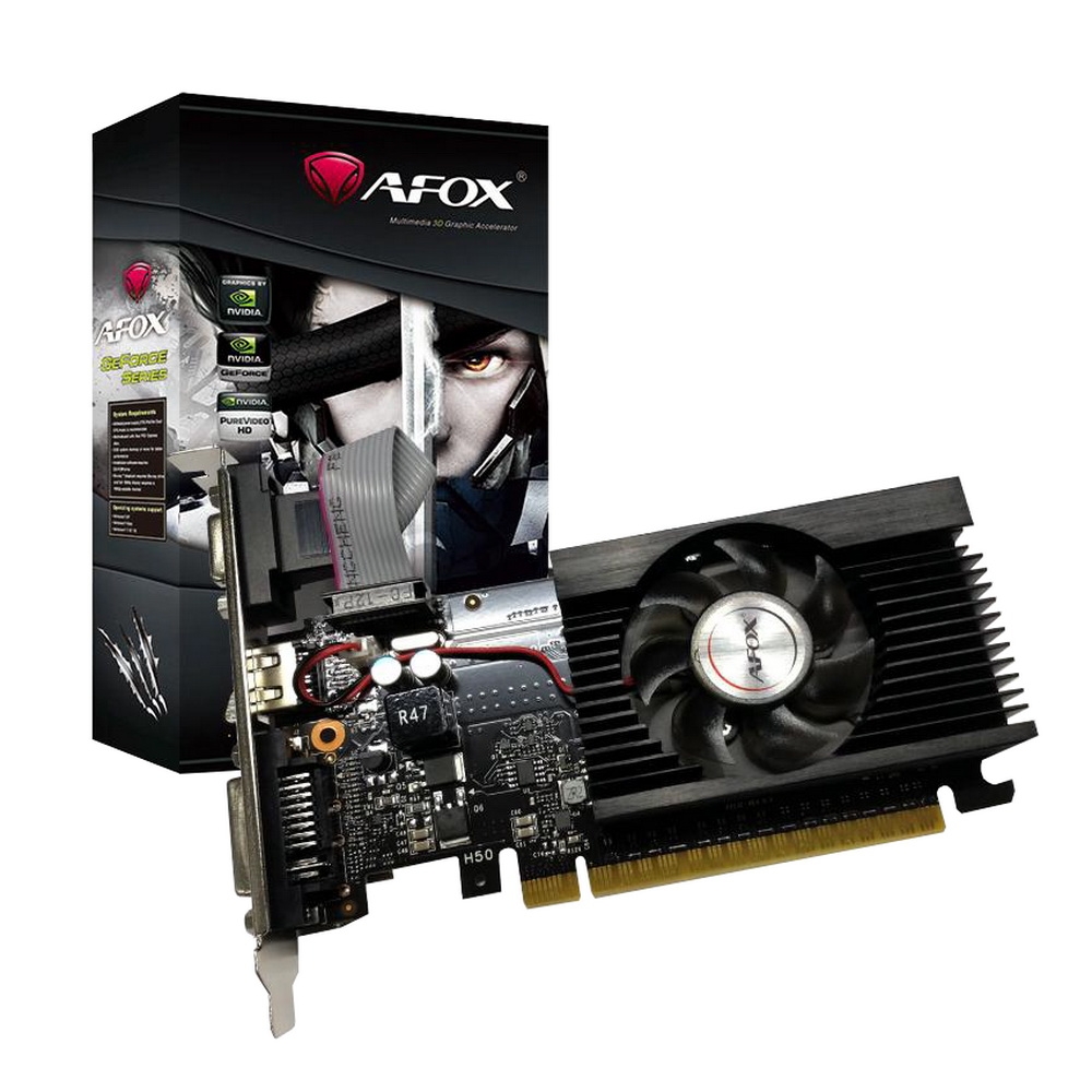 Видеокарта AFOX NVIDIA GeForce GTX 710, купить в Москве, цены в  интернет-магазинах на Мегамаркет