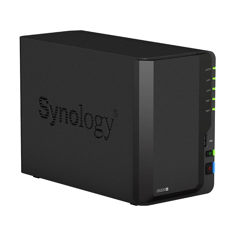 Сетевое хранилище данных Synology DS 220+ черный (DS220+) - отзывы  покупателей на маркетплейсе Мегамаркет | Артикул: 600008858290