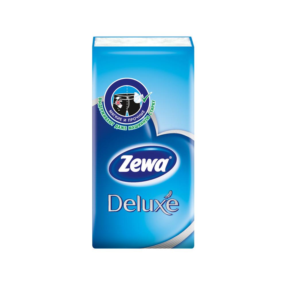 Zewa Deluxe носовые платочки 10*10