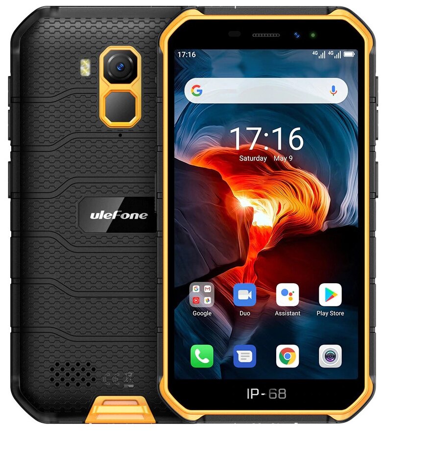 Смартфон Ulefone Armor X7 Pro 4/32GB Orange – купить в Москве, цены в  интернет-магазинах на Мегамаркет