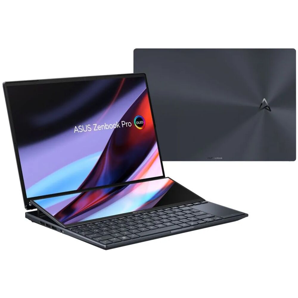 Ноутбук ASUS ZenBook Pro Duo U14 UX8402VU-P1036W Black (90NB10X2-M003C0) -  отзывы покупателей на Мегамаркет