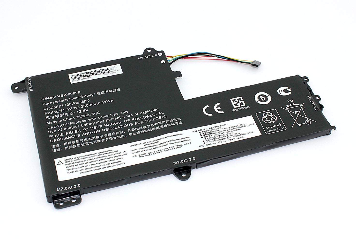 Аккумуляторная батарея для ноутбука Lenovo Ideapad 330S-15IKB (L15L3PB0)  11.4V 3600mAh OEM, купить в Москве, цены в интернет-магазинах на Мегамаркет