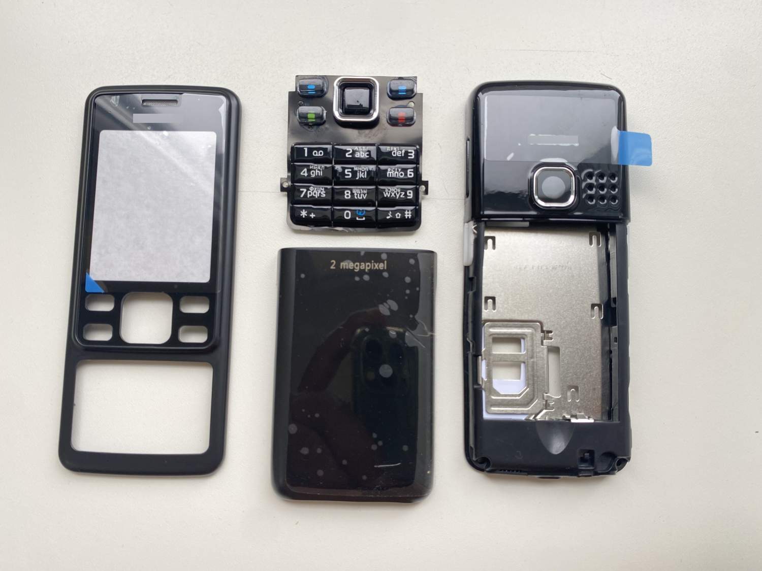 Корпус Power Device 6300 для смартфона Nokia 6300 черный – купить в Москве,  цены в интернет-магазинах на Мегамаркет