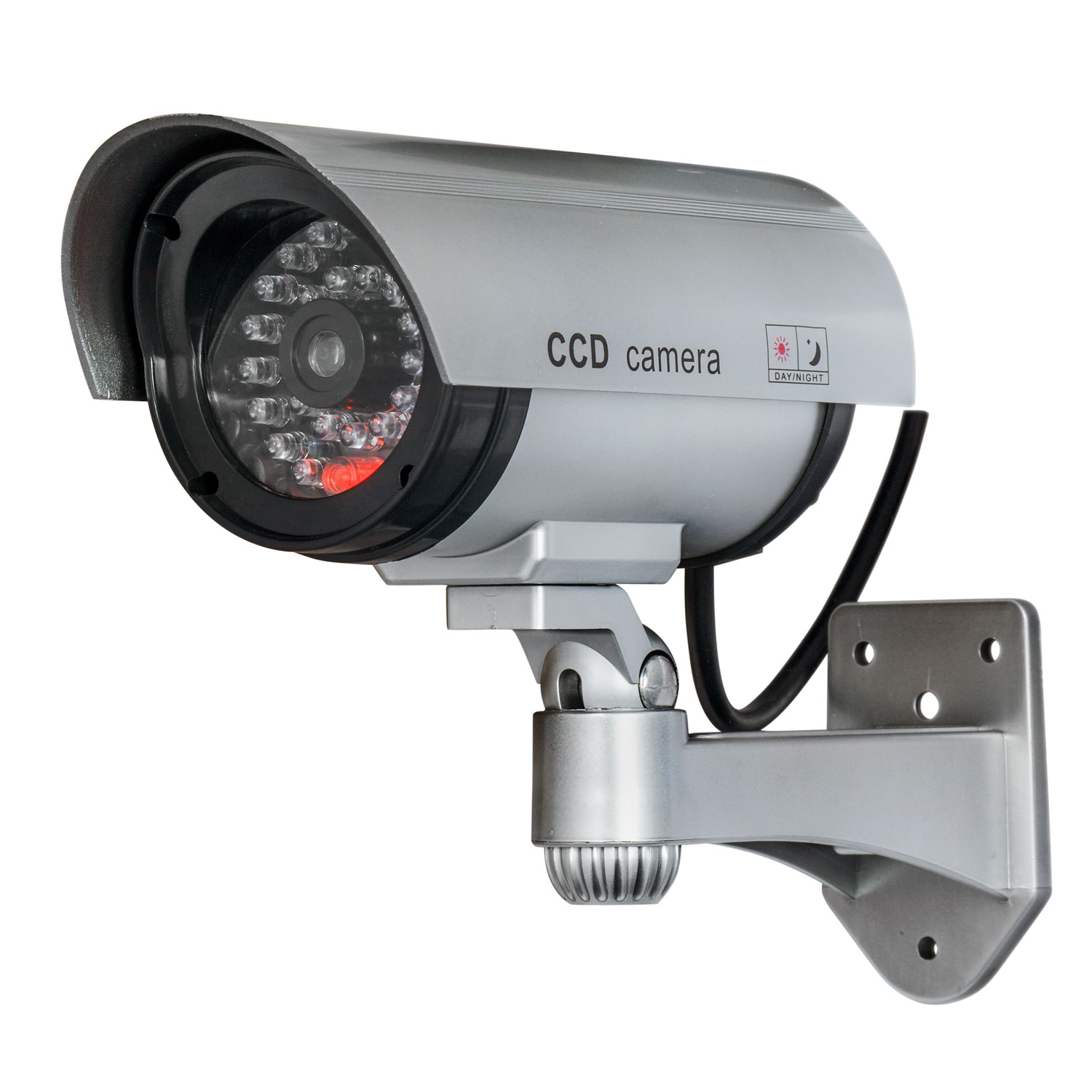 Муляж камеры видеонаблюдения с датчиком движения и с мигающим красным светодиодом