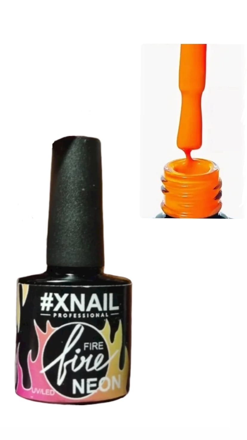 Гель-лак XNAIL PROFESSIONAL Neon Fire №02 – купить в Москве, цены в  интернет-магазинах на Мегамаркет