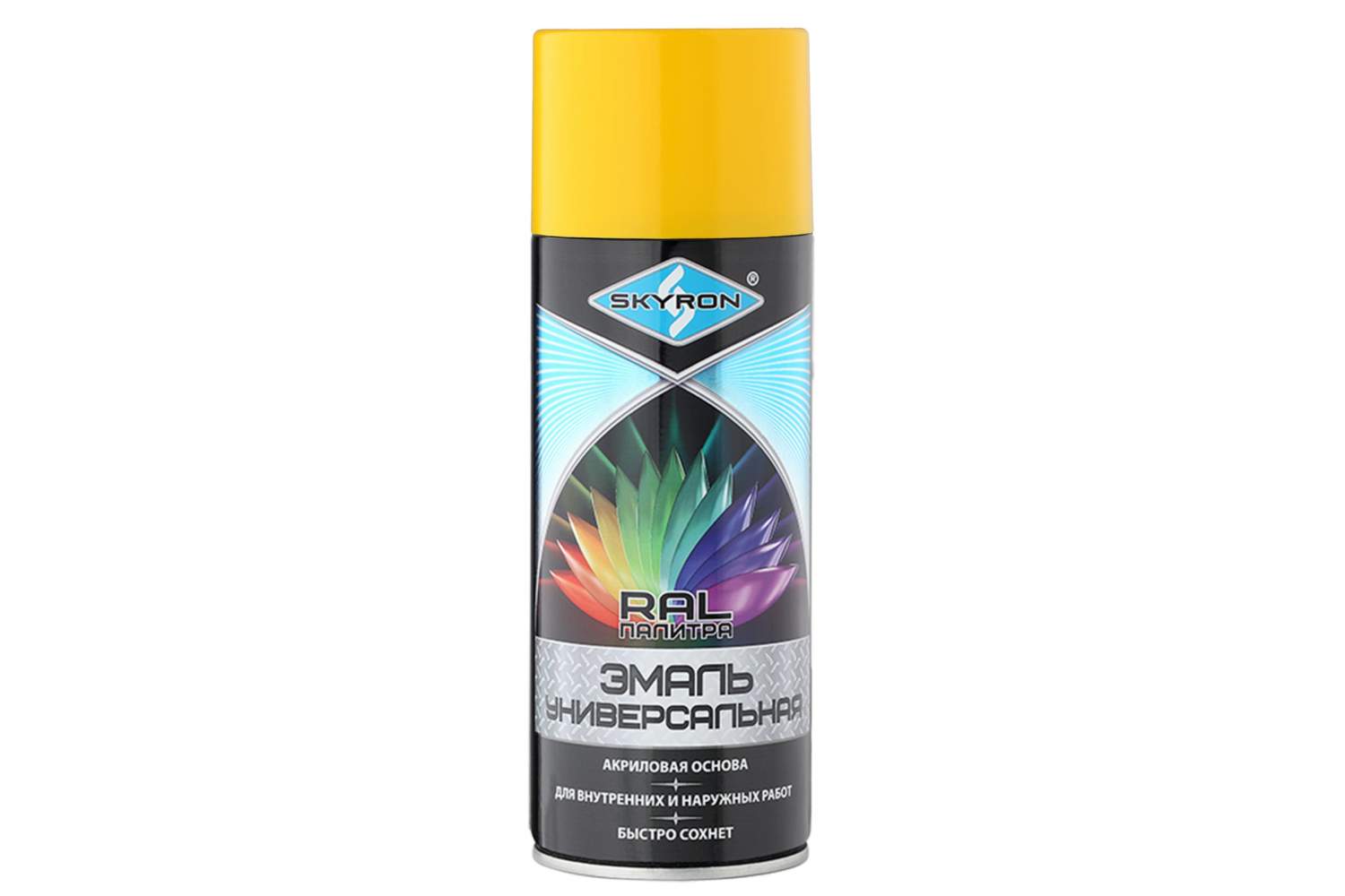 Skyron. Skyron sr-16019. краска ral 1018. краска 1018 желтый машина. эмаль в аэрозоли шторм грей газ.