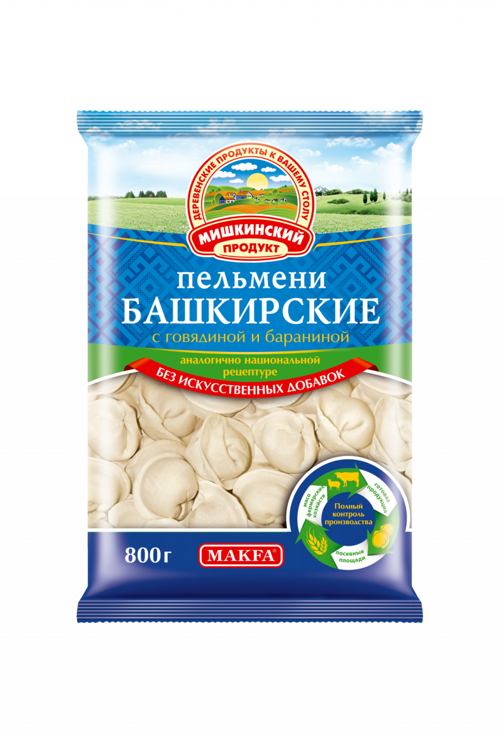 Купить пельмени Мишкинский продукт Башкирские 800 г, цены на Мегамаркет |  Артикул: 100028421197