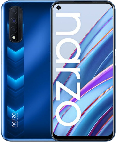 realme narzo 30 racing blue 64 gb 6 gb ram