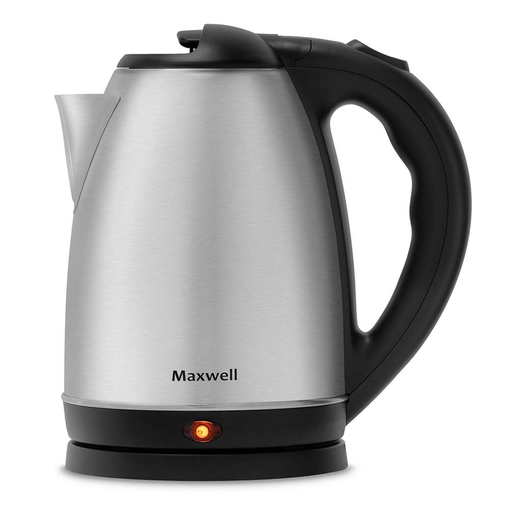 Чайник электрический Maxwell MW-1055ST 1.8 л серебристый, черный ...