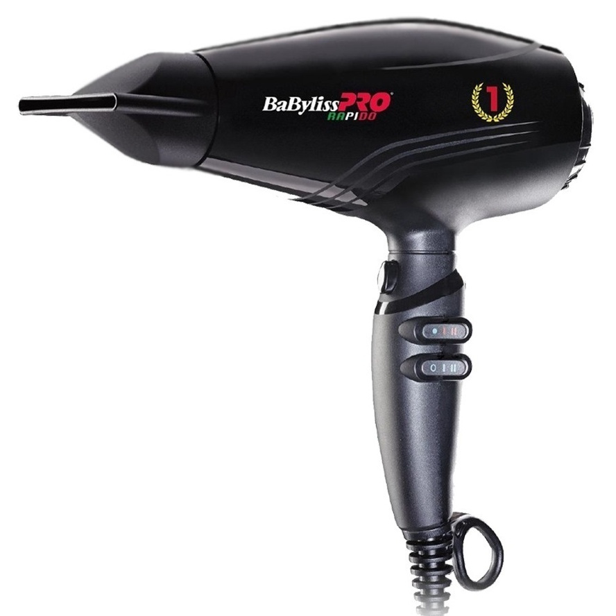 Фен BaByliss Pro BAB7000IE 2 200 Вт черный, купить в Москве, цены в интернет-магазинах на Мегамаркет