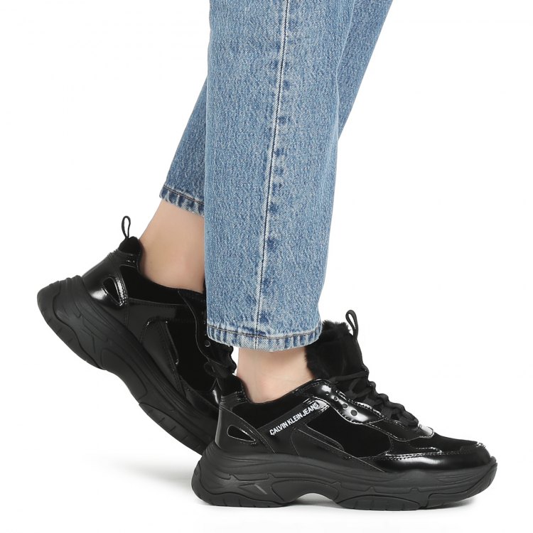 Calvin klein maya trainers green top