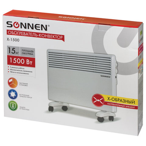 Конвектор Sonnen X-1500 белый