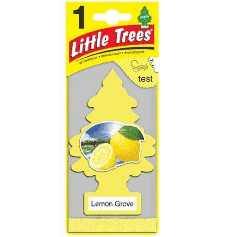 Ароматизатор подвесной LITTLE TREES Лимонный сад, елочка U1P10594RUSS