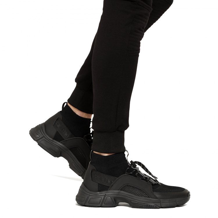 Кроссовки-носки мужские Calvin Klein DELTON черные 45 EU