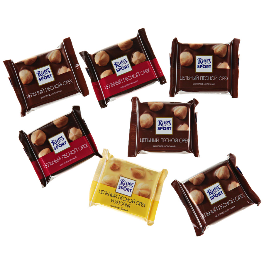 Шоколад Ritter Sport мини-ассорти