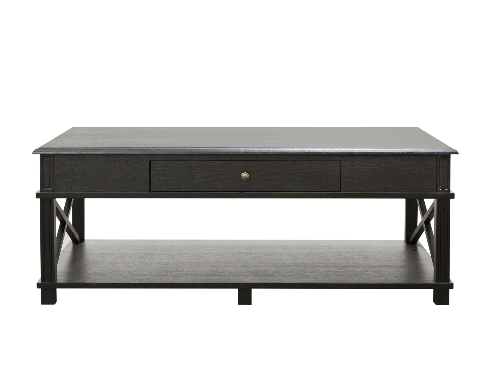 Кофейный столик Freigraf Black 0.45x1.2x0.7м