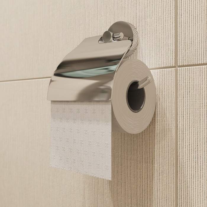 Держатель для туалетной бумаги с крышкой IDDIS Sena SENSSC0i43