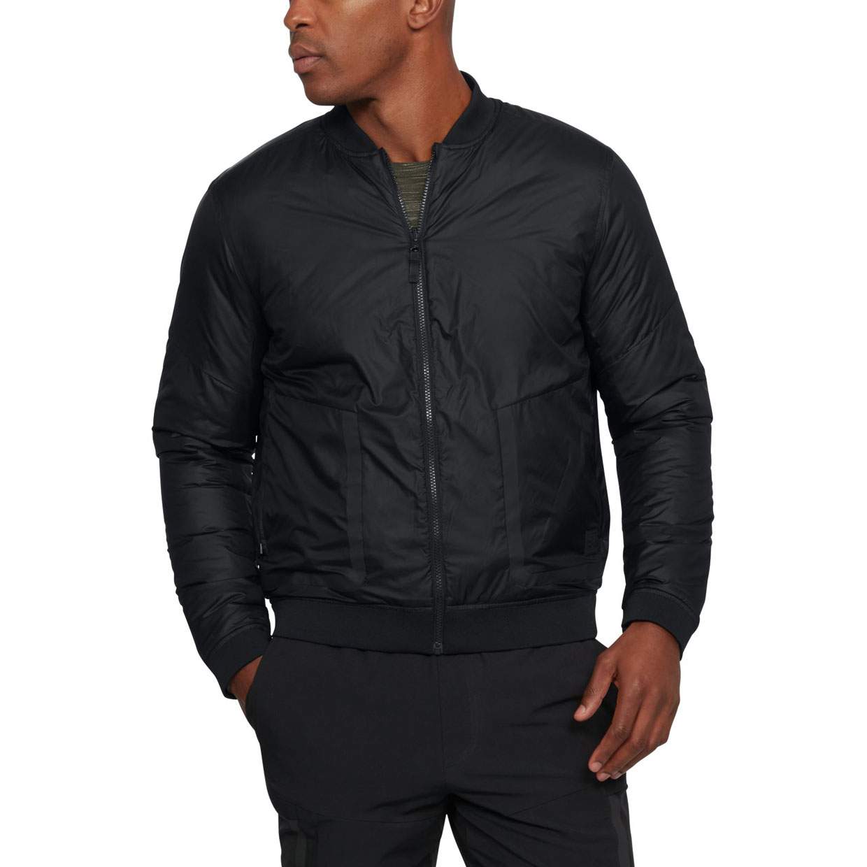 Under armour edge quilted bomber new arrivals