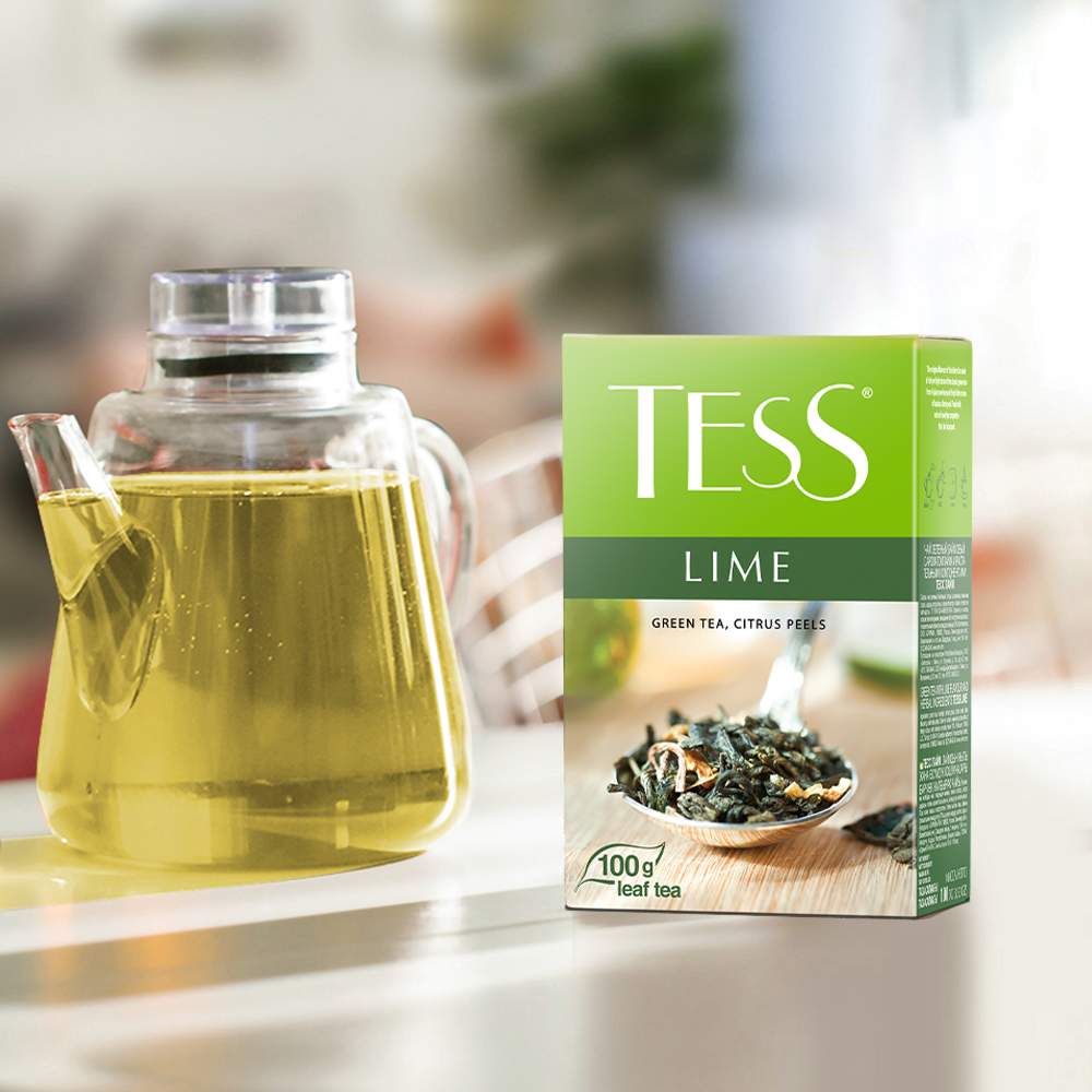 Чай зеленый листовой Tess Style 100 г