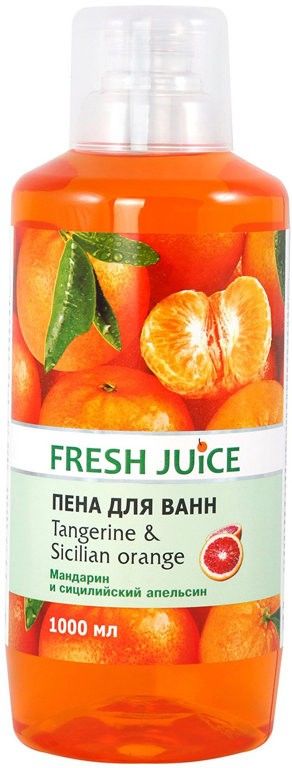 Пена для ванн Tangerine&Sicilian Orange Fresh Juice, 1000 мл