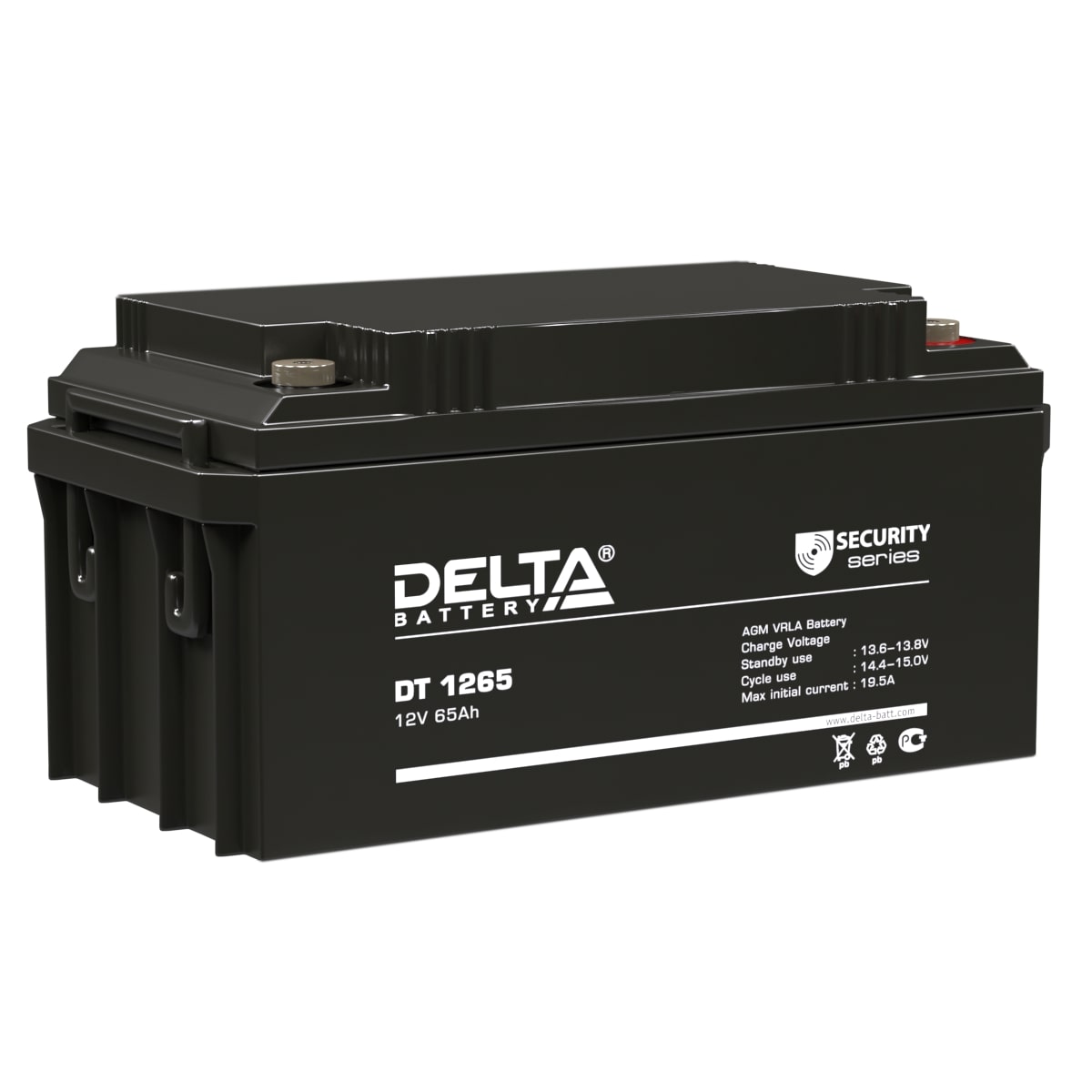 Аккумулятор DELTA DT 1265 242 - купить в DELTA BATTERY LTD, цена на Мегамаркет