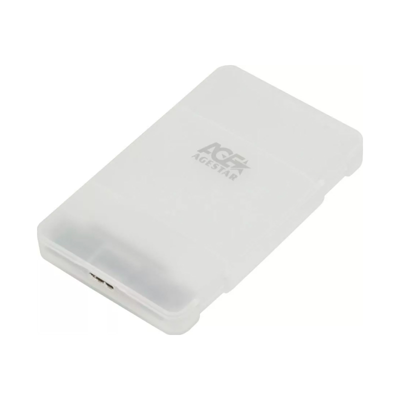 Внешний корпус для HDD/SSD AgeStar 3UBCP1-6G SATA White, купить в Москве, цены в интернет-магазинах на Мегамаркет