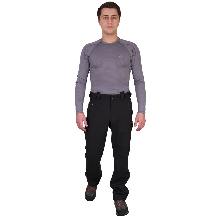 Спортивные брюки мужские Сплав Balance 2 черные 50/170-176 RU