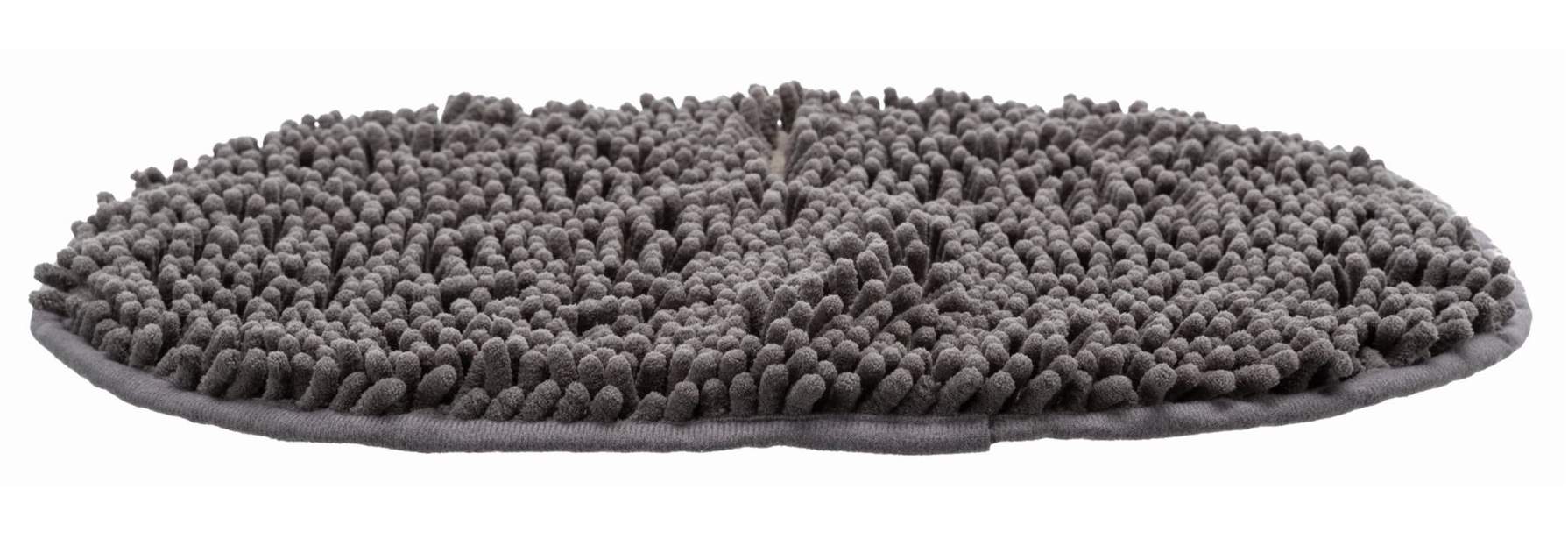 Коврик для собак TRIXIE Sleeper грязезащитный, полиэстер, серый, 45x32 см