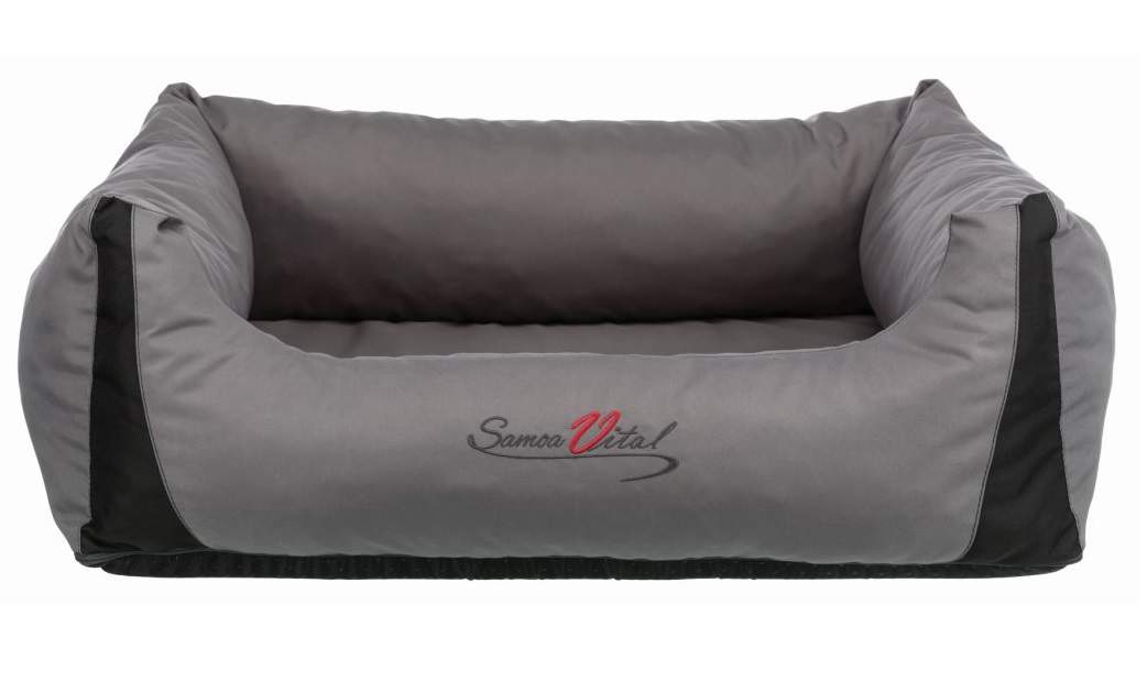 Лежак с бортиком Trixie Samoa Vital, 65x50 см, серый