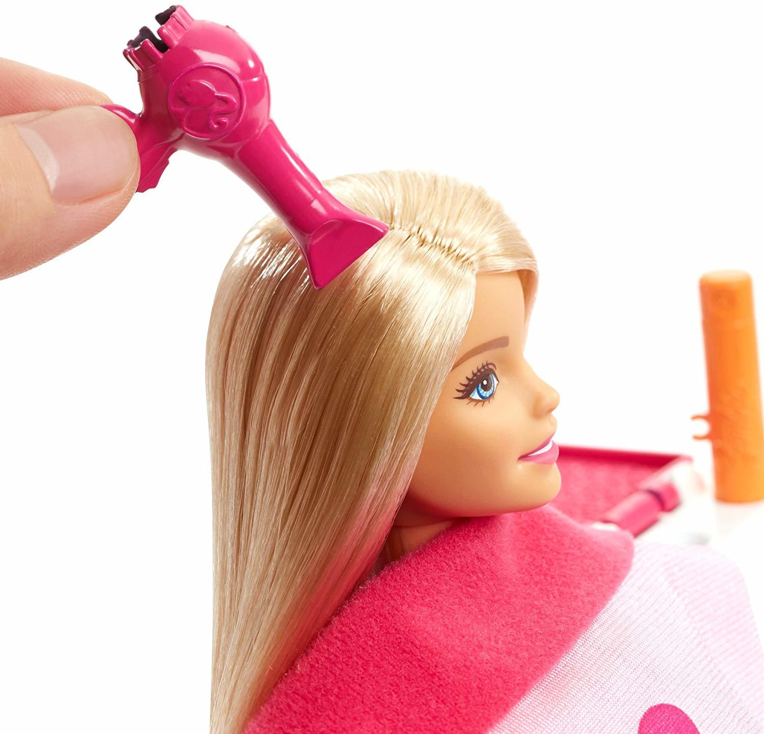 Barbie salon set on sale