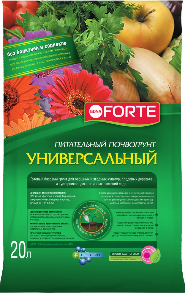 Почвогрунт Bona Forte BF29010011 20 л