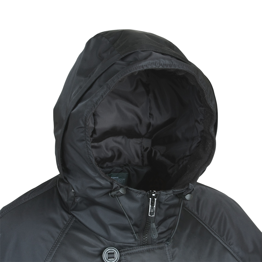 Куртка Аляска укороченная черная твил 48-50/170-176