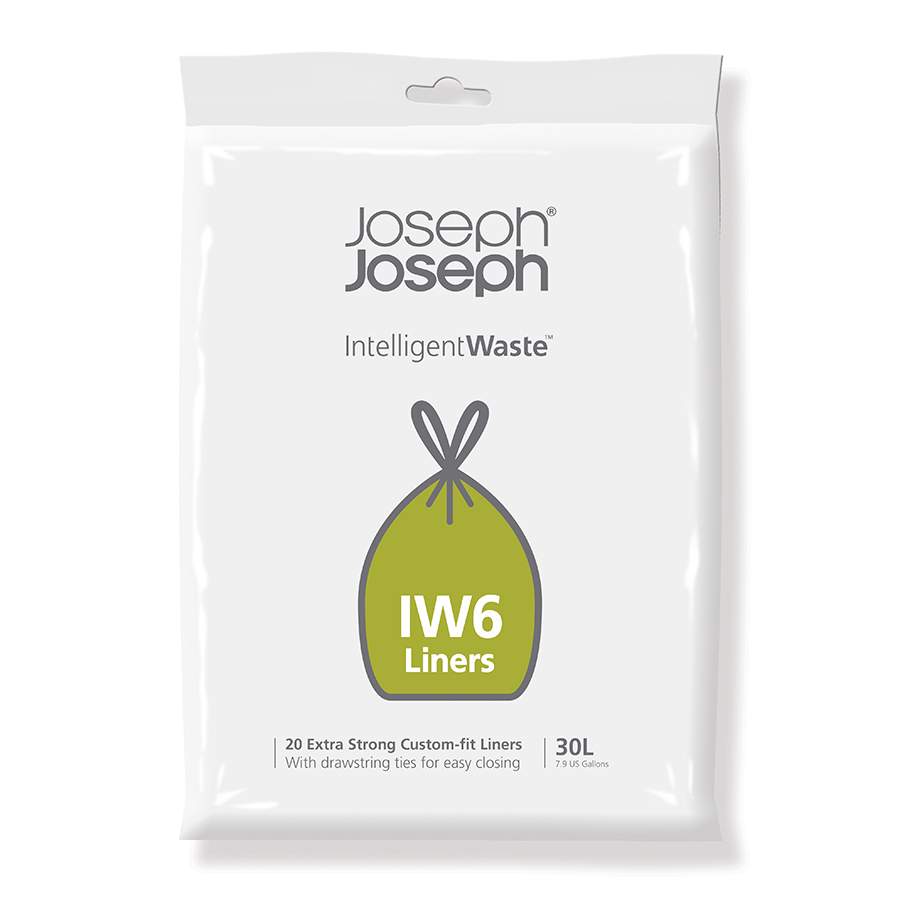 Пакеты Joseph Joseph для мусора IW6 экстра прочные 30 л 20 шт