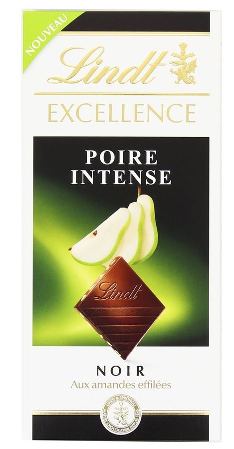 Шоколад Lindt Excellence груша 100г