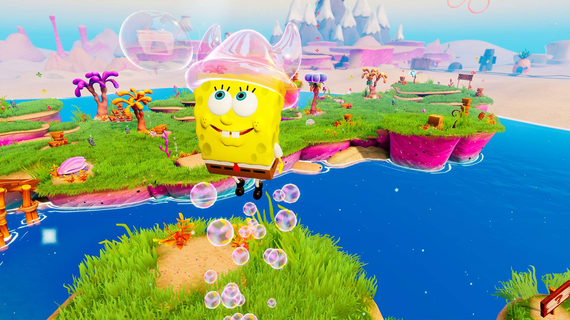 Видео игр спанч боба. Игра Spongebob Squarepants Battle for Bikini bottom. Spongebob Squarepants: Battle for Bikini bottom rehydrated ps4. Spongebob Squarepants игра 2020. Спанч Боб Battle for Bikini bottom rehydrated.