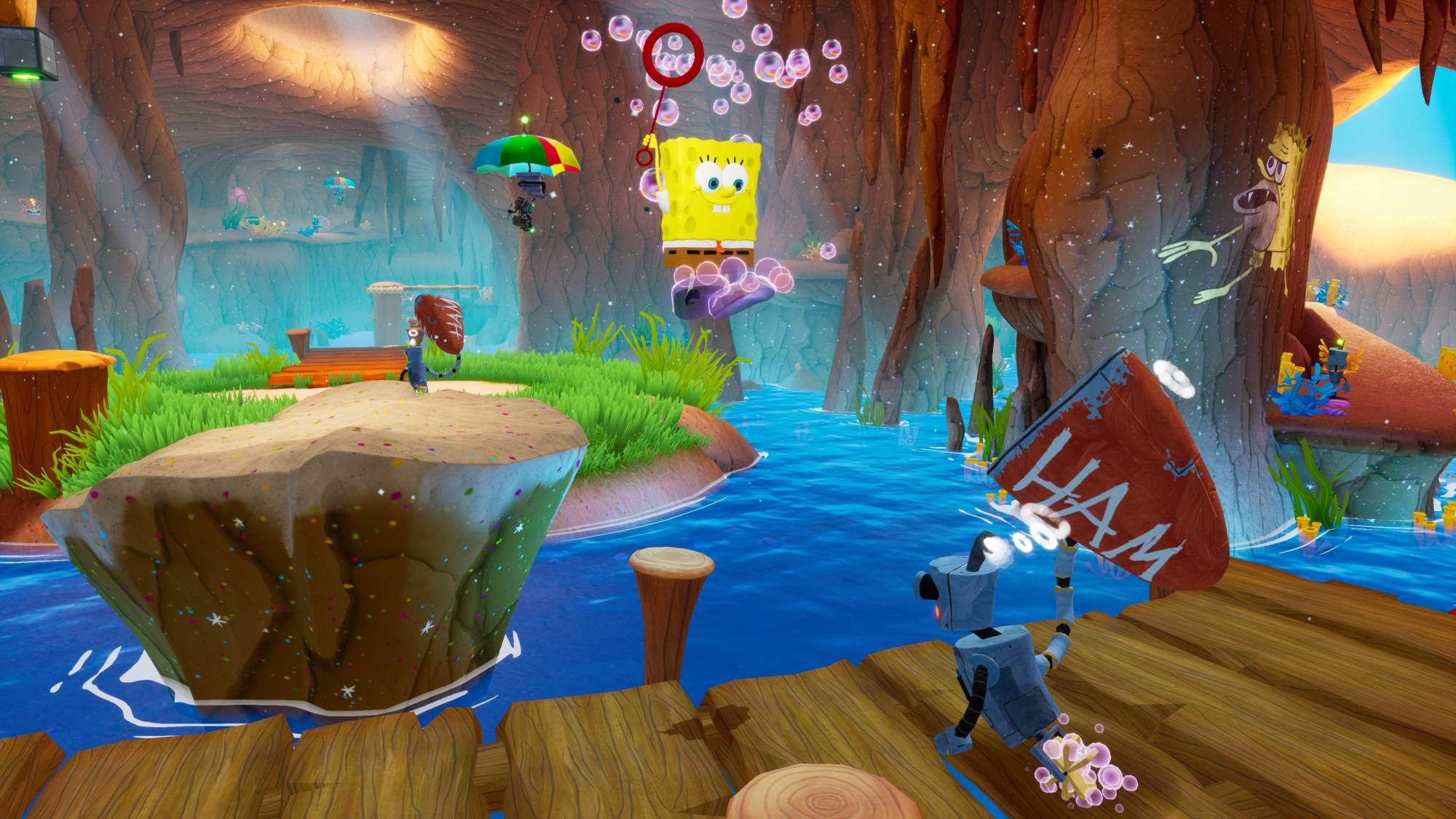 Игра SpongeBob SquarePants: Battle For Bikini Bottom - Rehydrated для  Nintendo Switch - отзывы покупателей на маркетплейсе Мегамаркет | Артикул:  100026950348