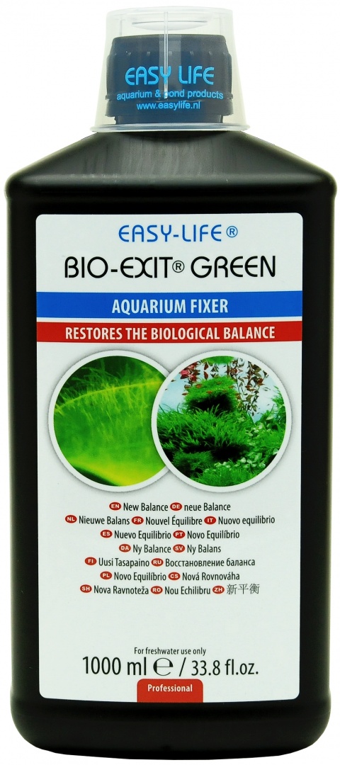 Кондиционер для восстановления биологического баланса воды EASY LIFE Bio-Exit Green, 1л