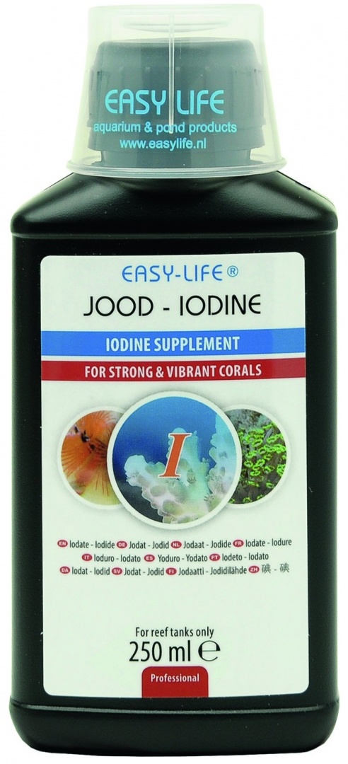 Добавка для компенсации дефицита йода в акваримной воде EASY LIFE Jood-Iodine, 250мл