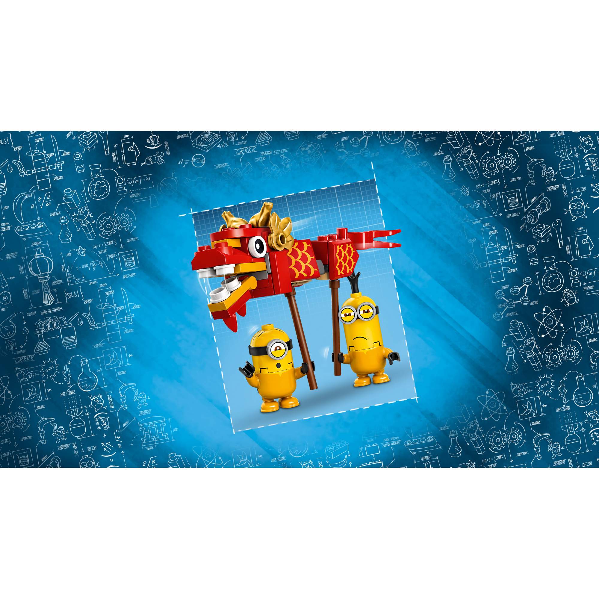 Конструктор LEGO Minions 75550 Миньоны: бойцы кунг-фу