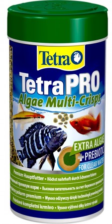 Корм для рыб Tetra PRO Algae, растительный, чипсы, 250 мл