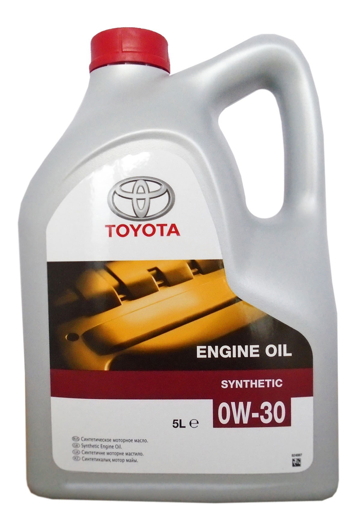 Моторное масло Toyota Engine Oil Synthetic Euro 0W30 5л - купить в Москве, цены на Мегамаркет | 100026823204