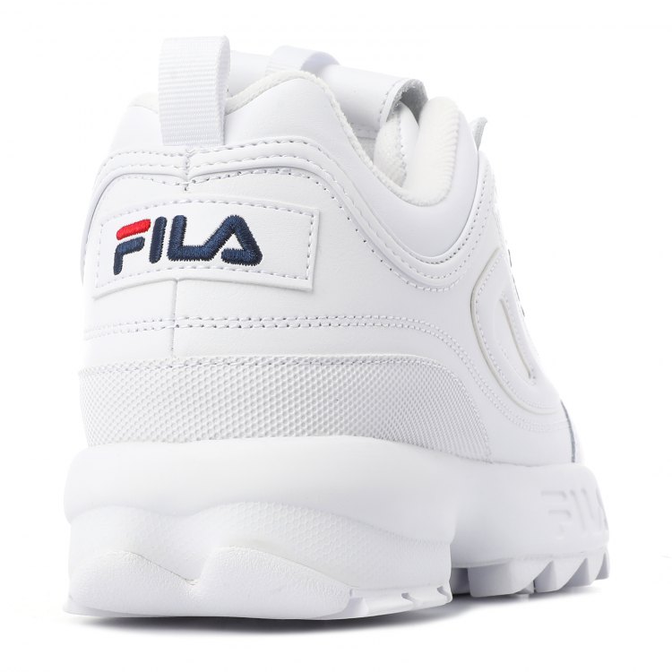 Fila disruptor homme blanc store