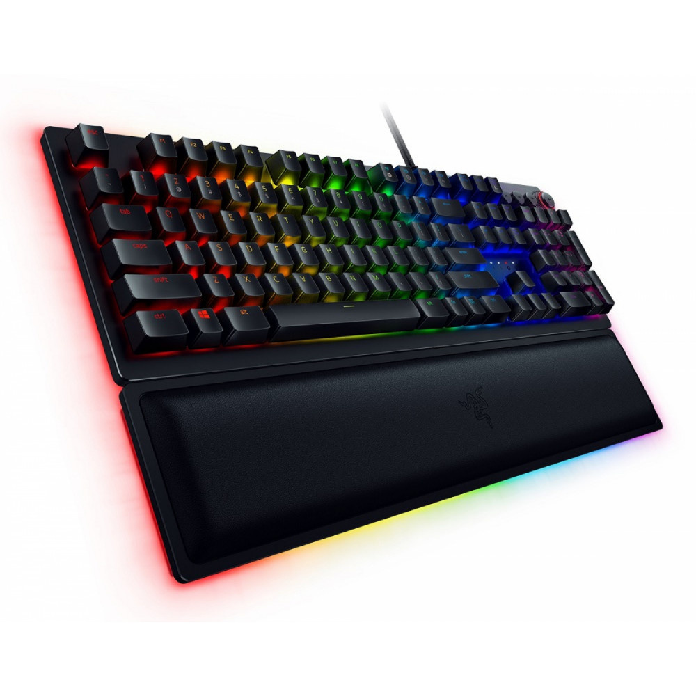 Проводная игровая клавиатура Razer Huntsman Elite Black (RZ03-01870100-R3M1) - купить в “GETGADGET”, цена на Мегамаркет