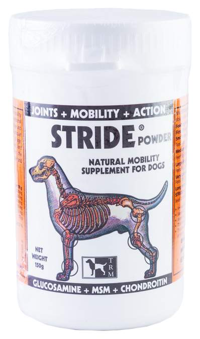 TRM Stride порошок для собак профилактика и лечение заболеваний суставов 150 г